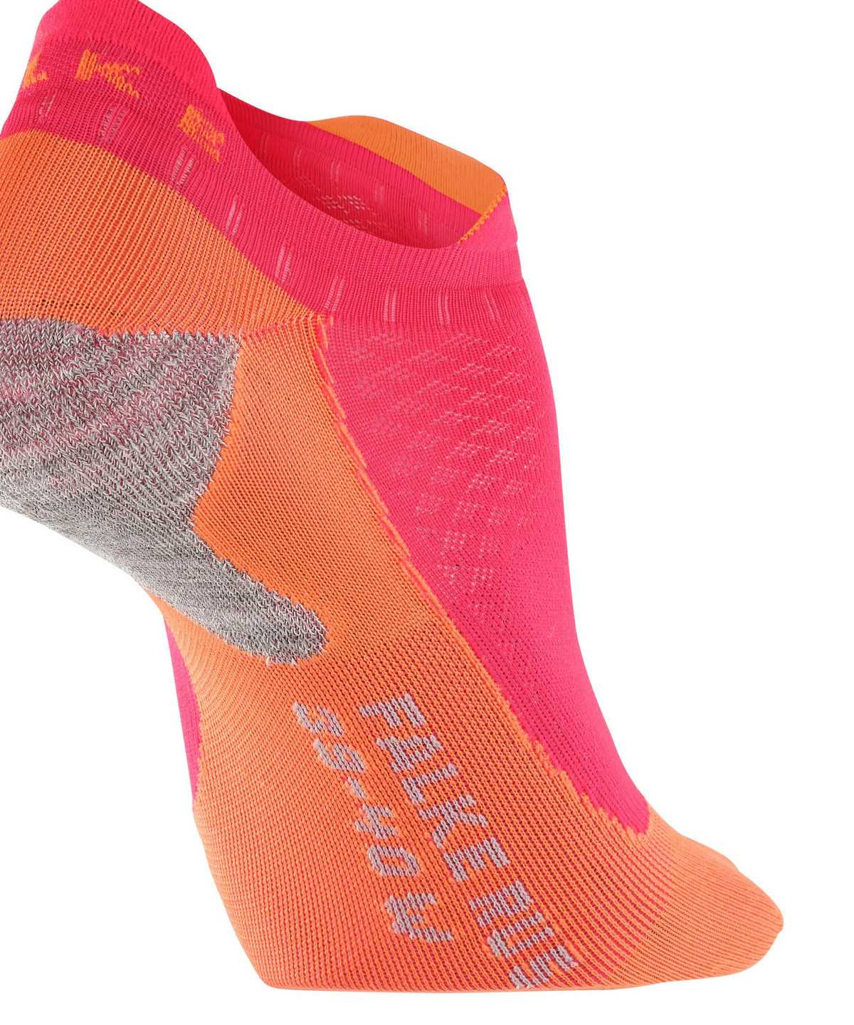 Women Falke RU5 Race Invisible Running Invisibles Sports Socks Red | QYUFZM459