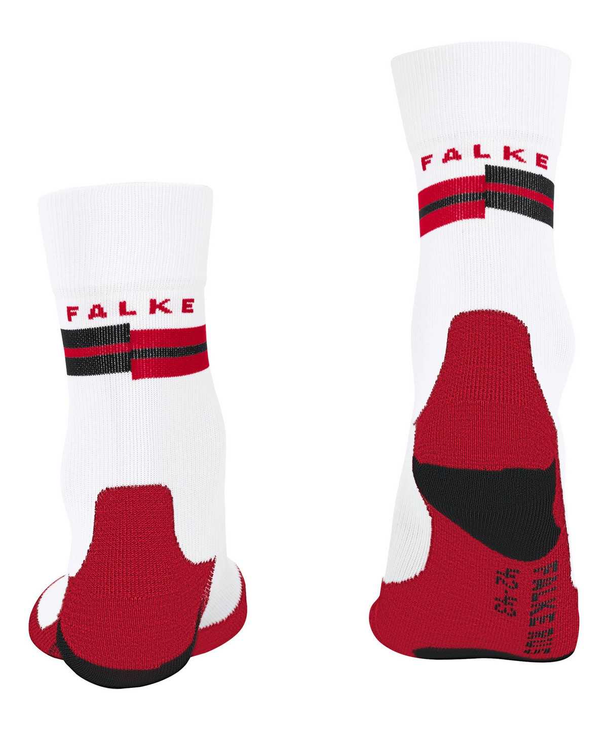 Women Falke RU5 Race Running Socks Sports Socks White | GOMIPA083