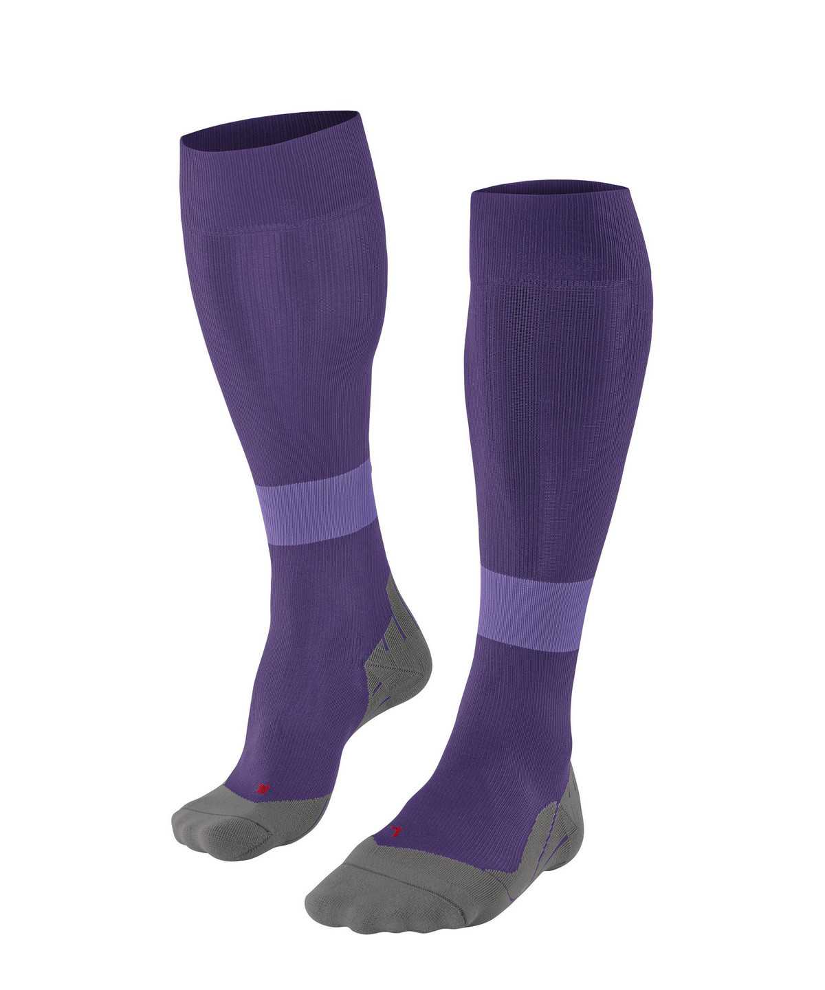 Women Falke RU Compression Energy Running Knee-high Socks Sports Socks Purple | TSPGHM579