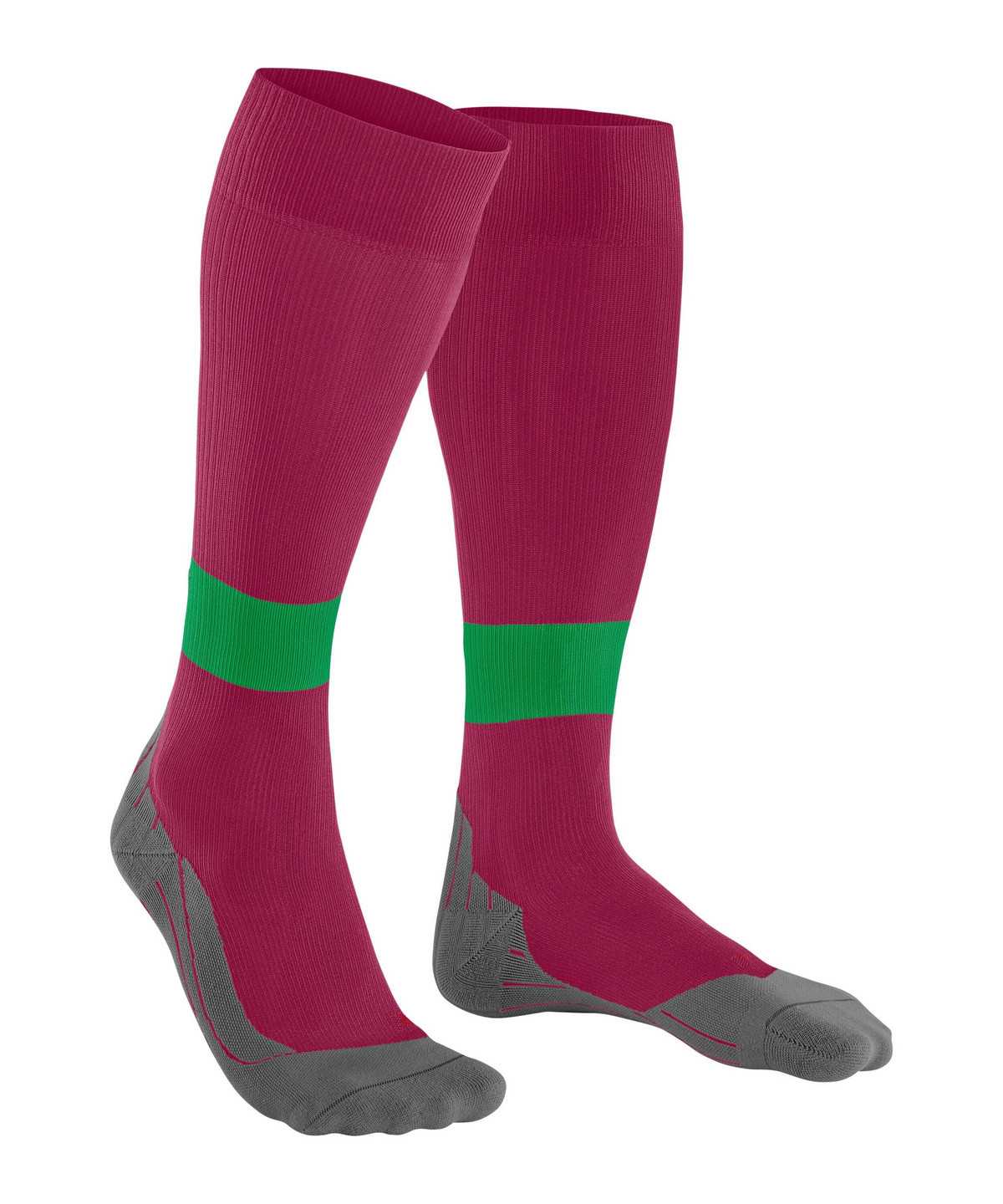 Women Falke RU Compression Energy Running Knee-high Socks Sports Socks Red | FVJALI278