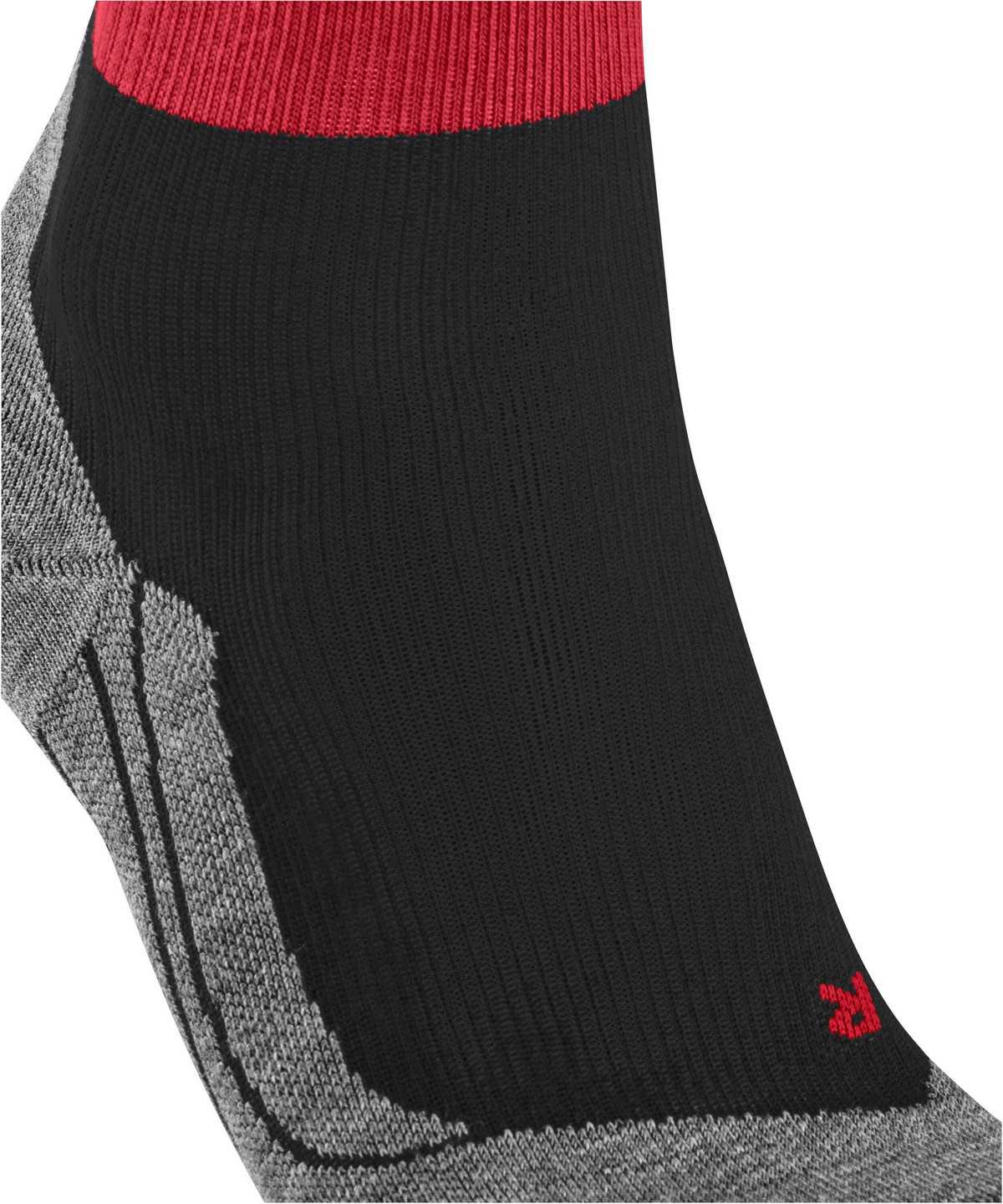 Women Falke RU Compression Stabilizing Running Socks Sports Socks Black | EGUJSL563