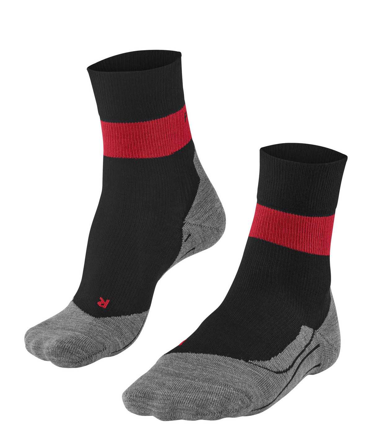 Women Falke RU Compression Stabilizing Running Socks Sports Socks Black | EGUJSL563