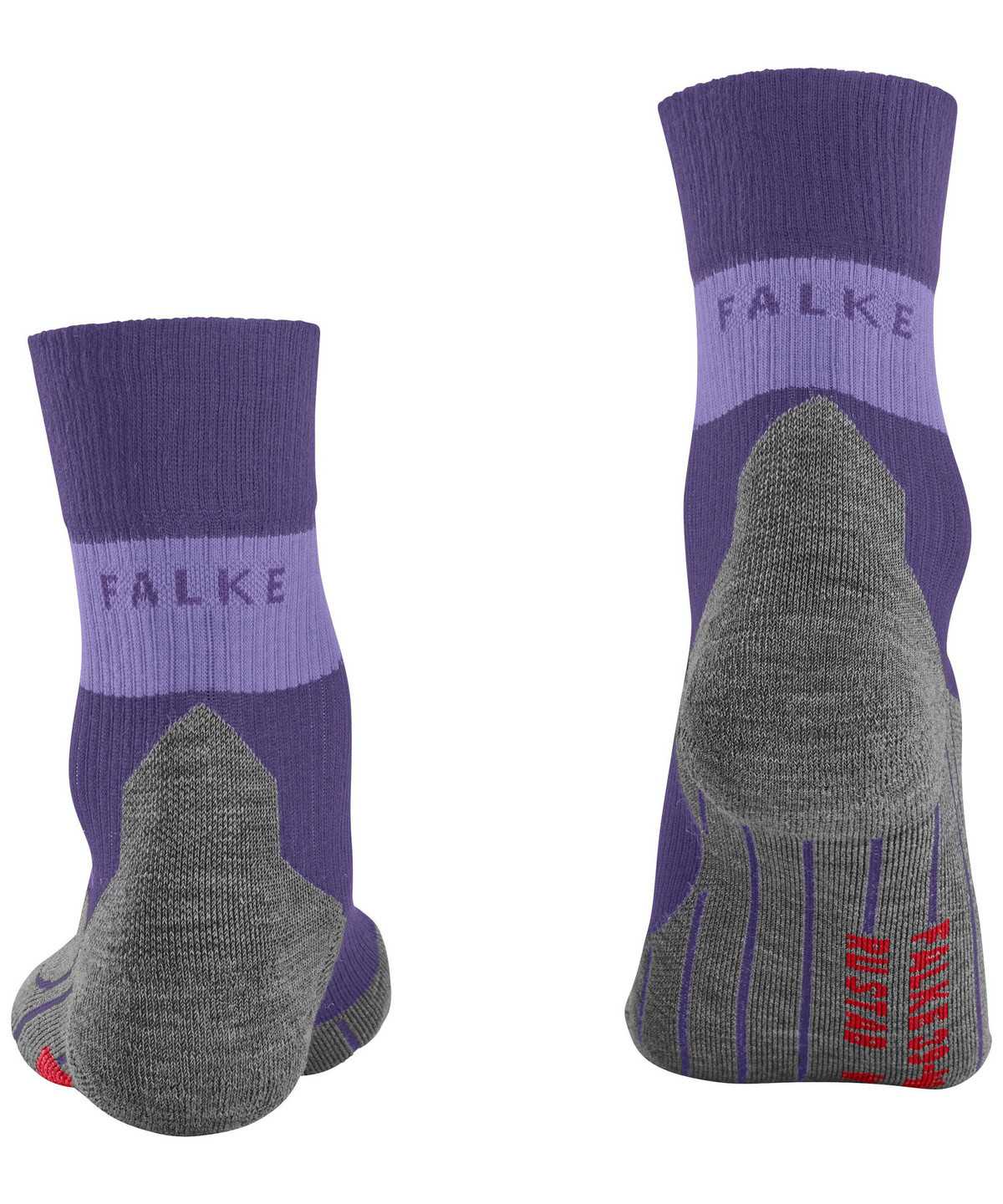 Women Falke RU Compression Stabilizing Running Socks Sports Socks Purple | WVHSPD908