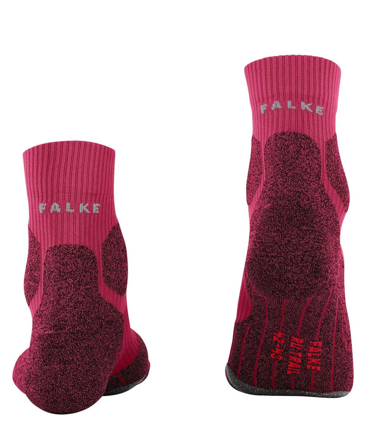 Women Falke RU Trail Grip Running Socks Sports Socks Red | GYTIML152