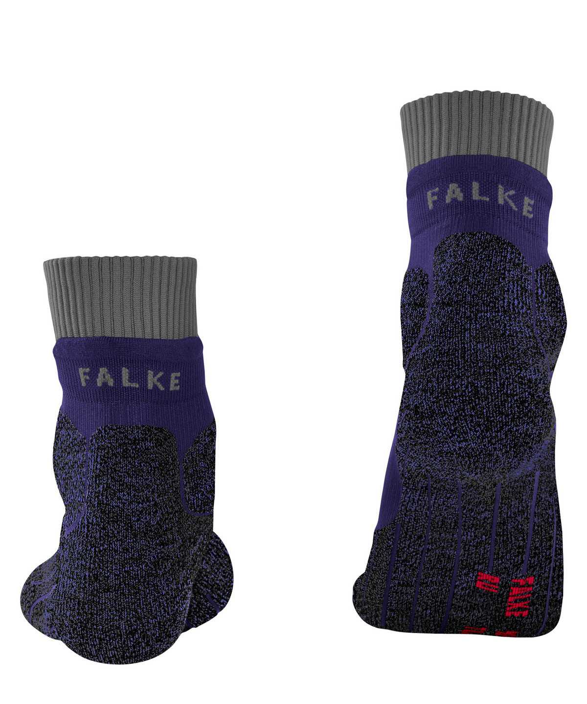 Women Falke RU Trail Running Socks Sports Socks Purple | BRUHCI062