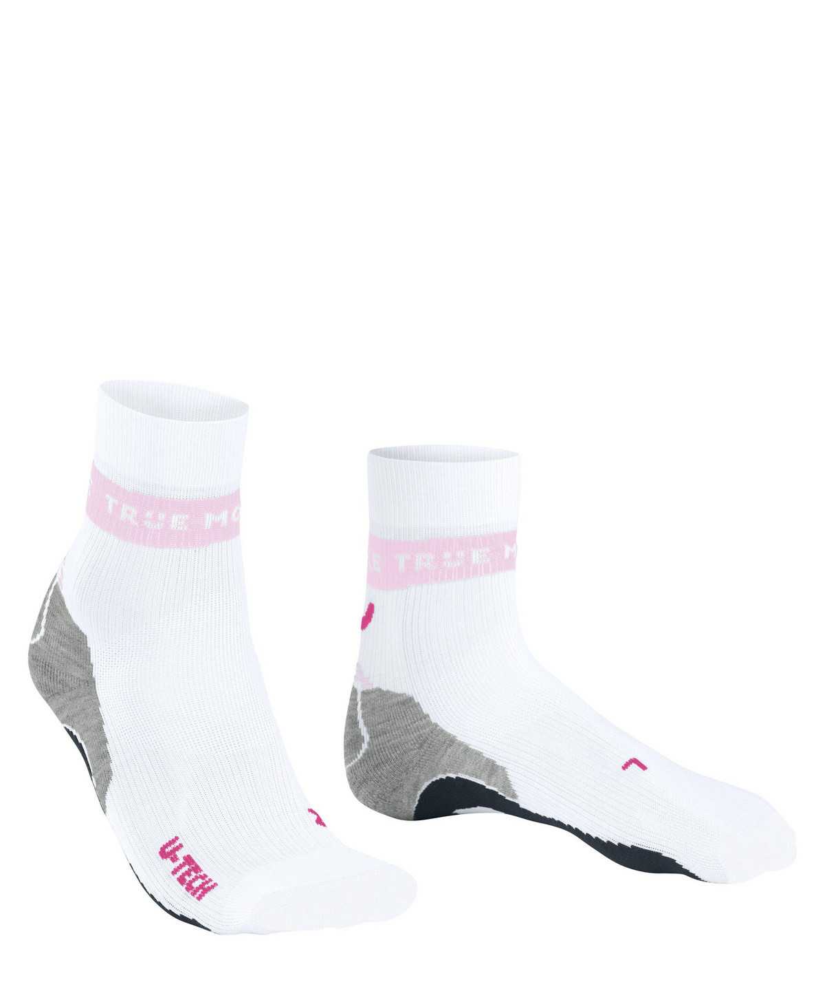 Women Falke RU True Motion Aion Running Socks Sports Socks White | GUNPWJ540