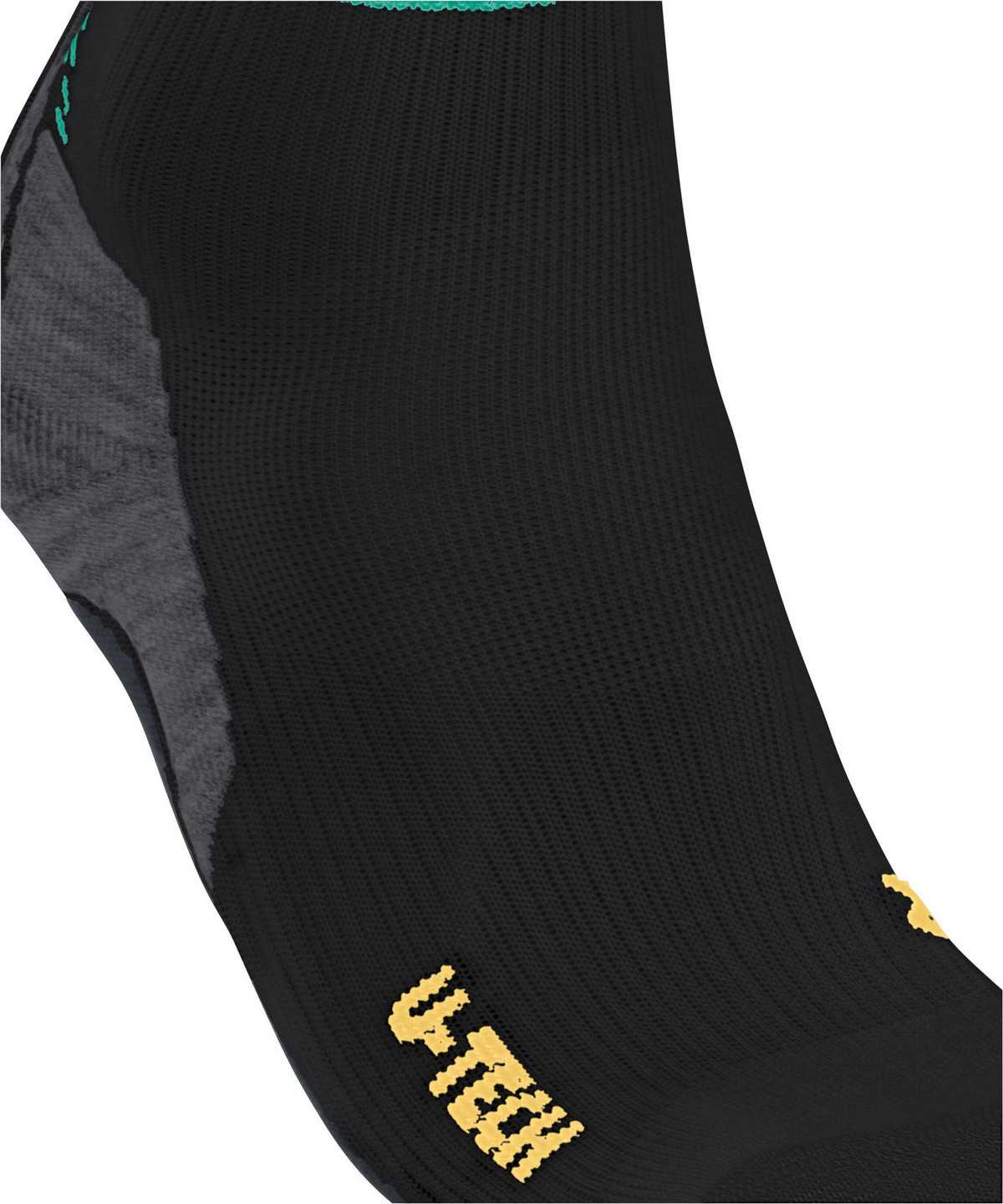 Women Falke RU True Motion Aion Running Socks Sports Socks Black | DQLVUR063