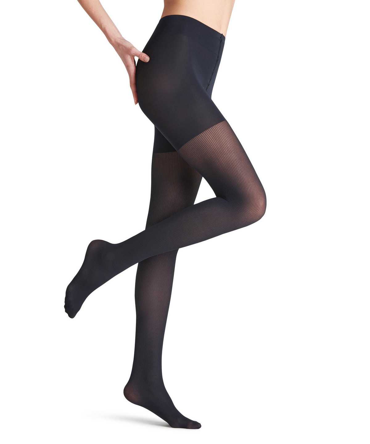 Women Falke Rib Shaping 50 DEN Tights Tights Blue | UGXPTL126