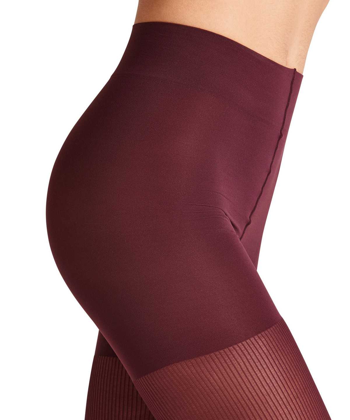 Women Falke Rib Shaping 50 DEN Tights Tights Red | SKOJDY231