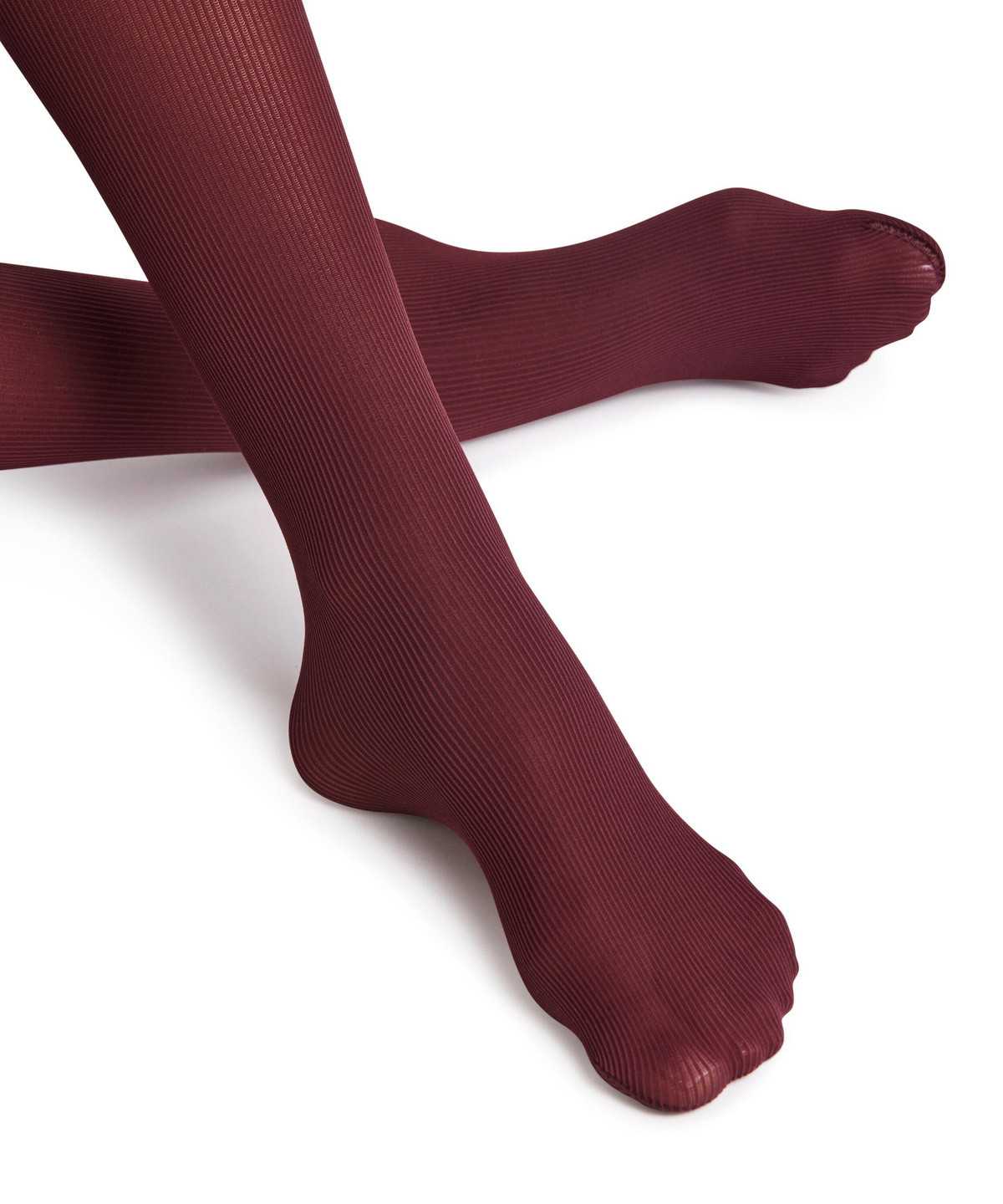 Women Falke Rib Shaping 50 DEN Tights Tights Red | SKOJDY231