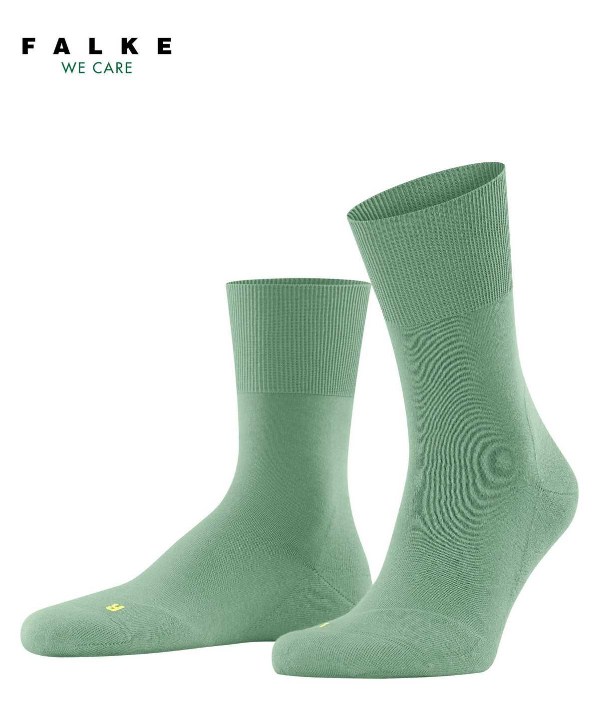 Women Falke Run Socks Socks Green | MZKILB748