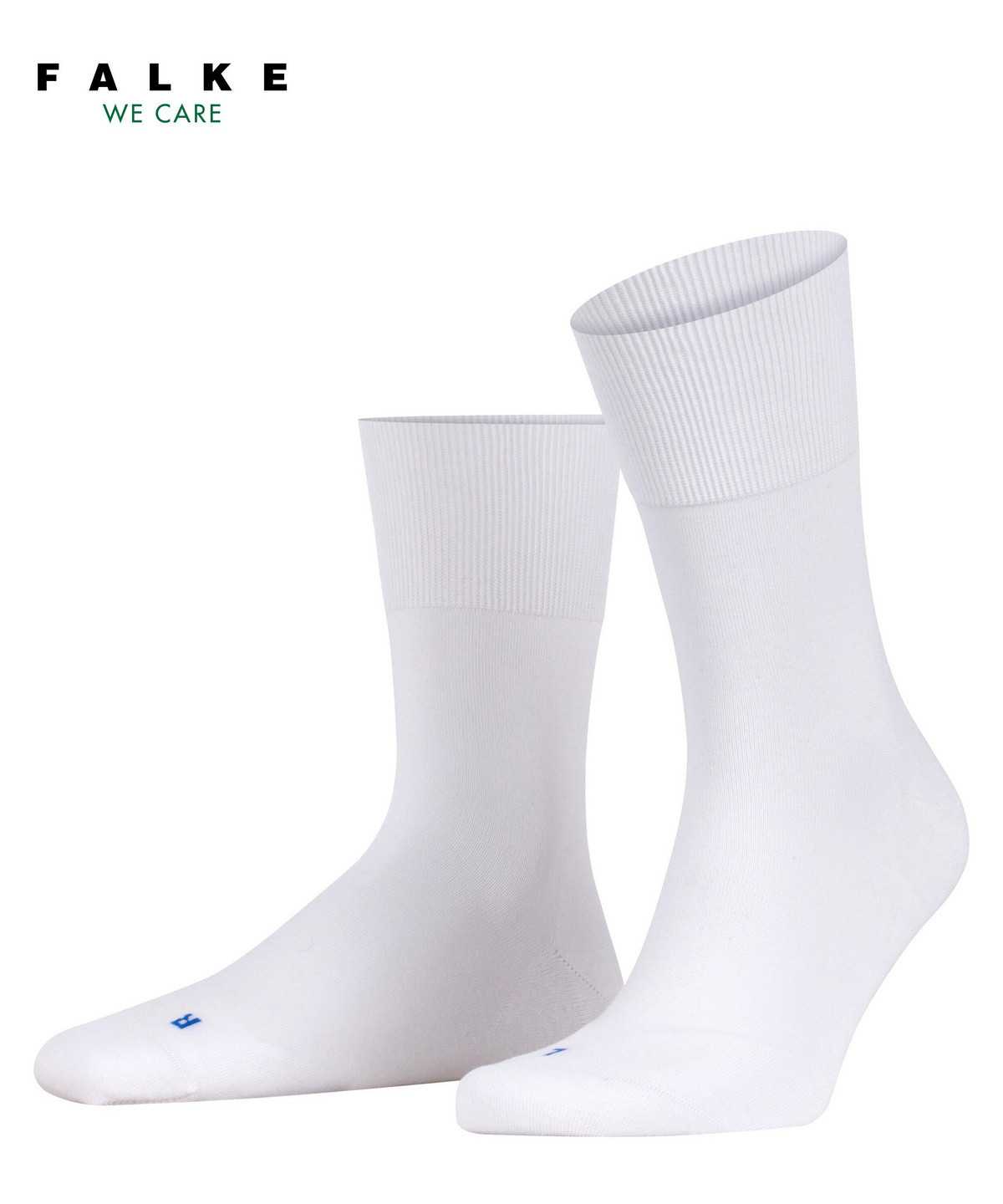 Women Falke Run Socks Socks White | YQOTEU278