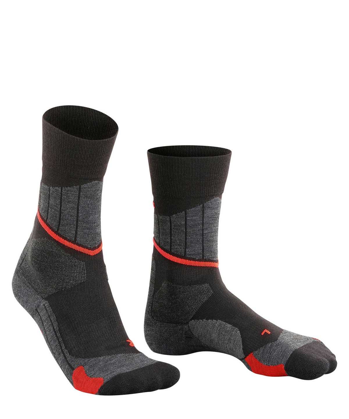 Women Falke SC1 Skiing Socks Sports Socks Black | VFDTOK593