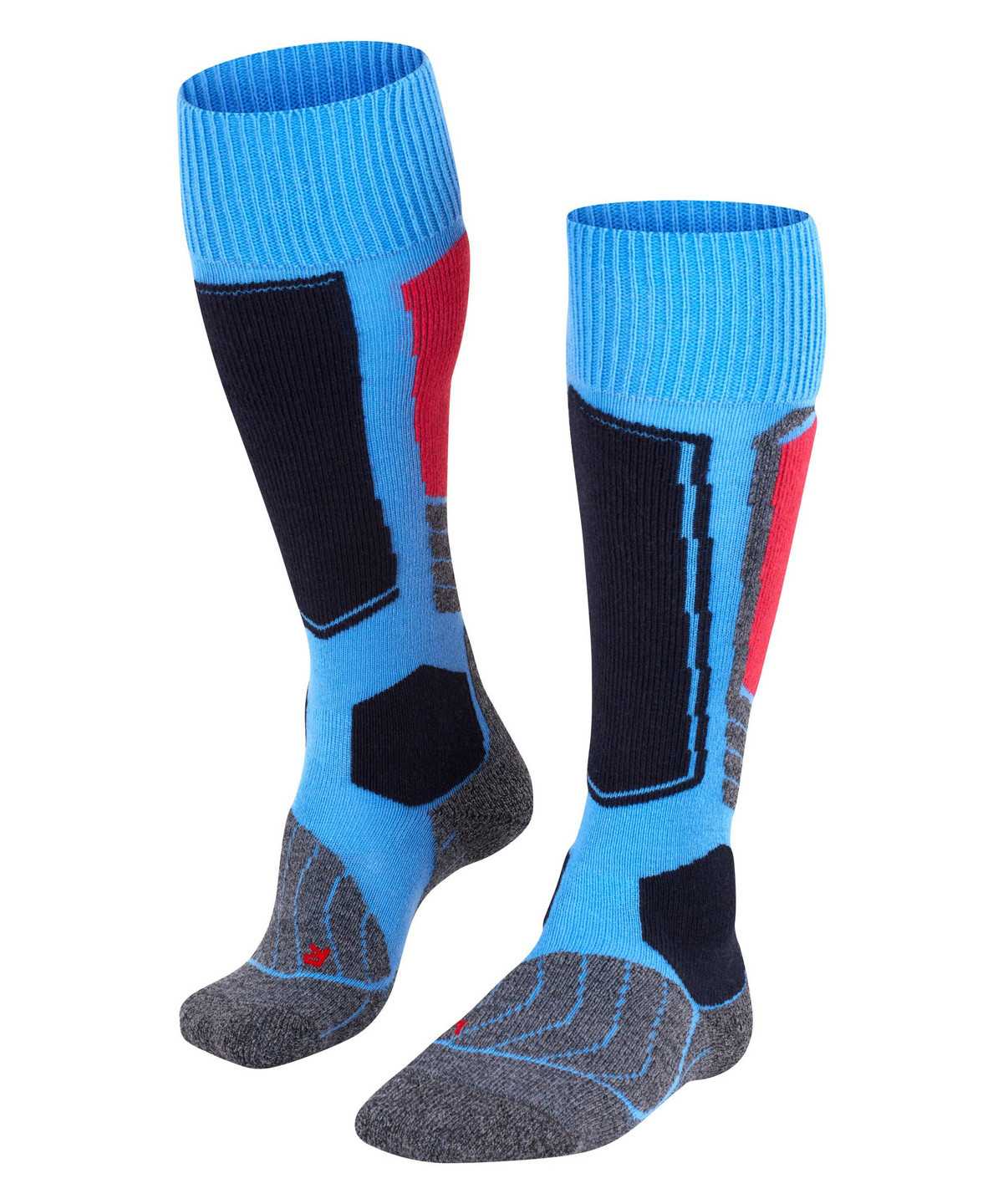 Women Falke SK1 Comfort Skiing Knee-high Socks Sports Socks Blue | YZEKCP137