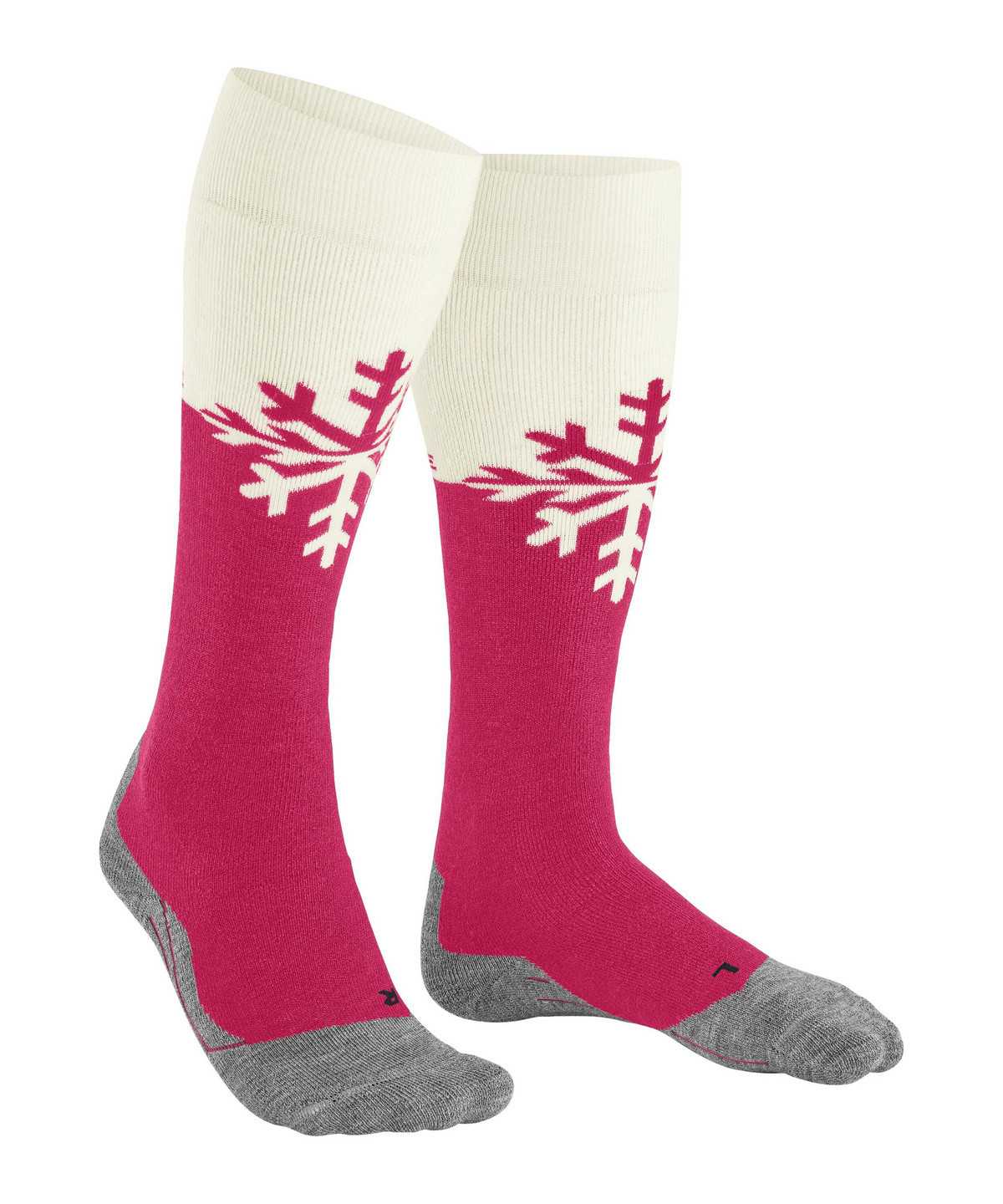 Women Falke SK2 Intermediate Skiing Knee-high Socks Sports Socks Red | VTXQMD836