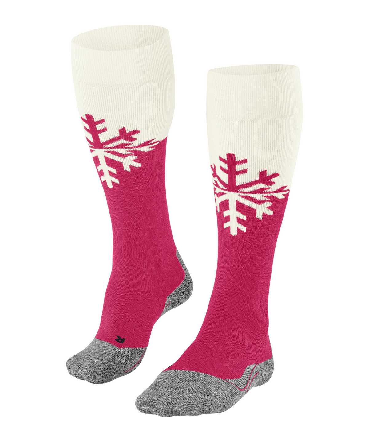 Women Falke SK2 Intermediate Skiing Knee-high Socks Sports Socks Red | VTXQMD836