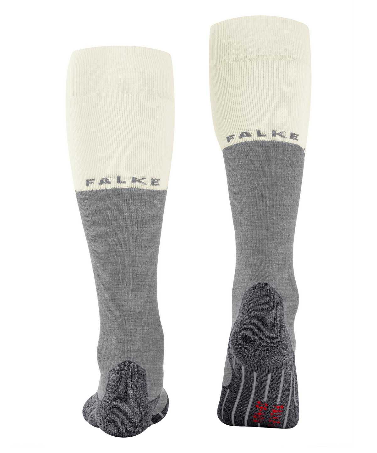 Women Falke SK2 Intermediate Skiing Knee-high Socks Sports Socks Grey | GYMATN748