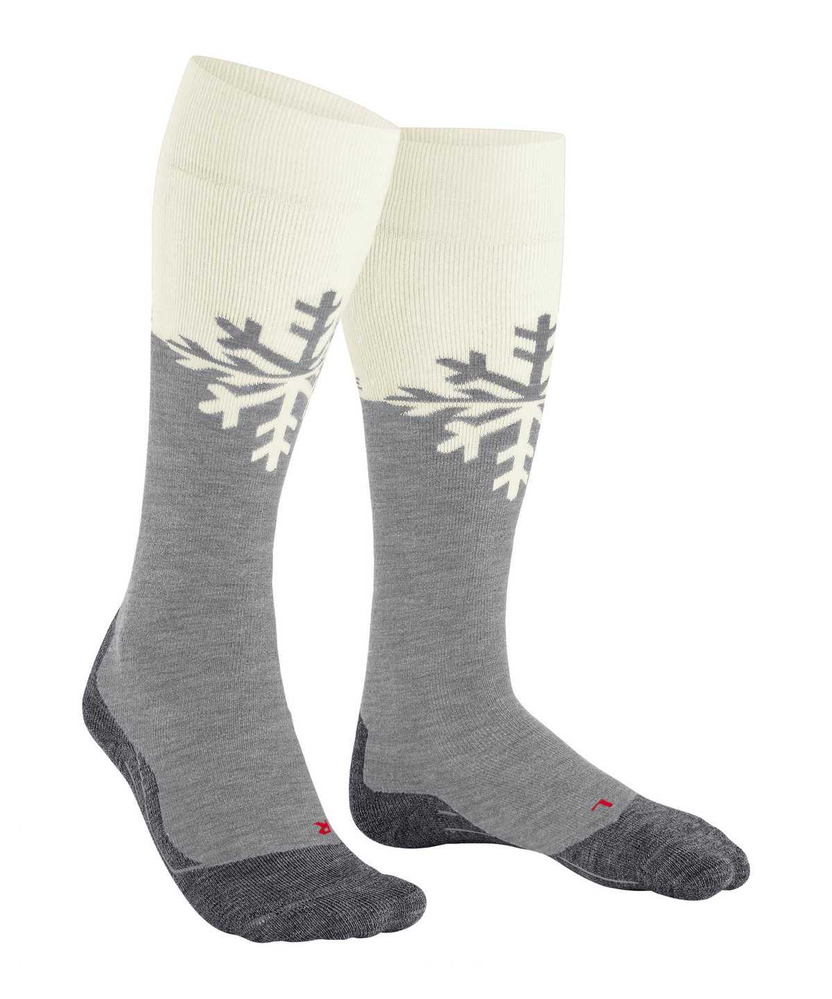 Women Falke SK2 Intermediate Skiing Knee-high Socks Sports Socks Grey | GYMATN748