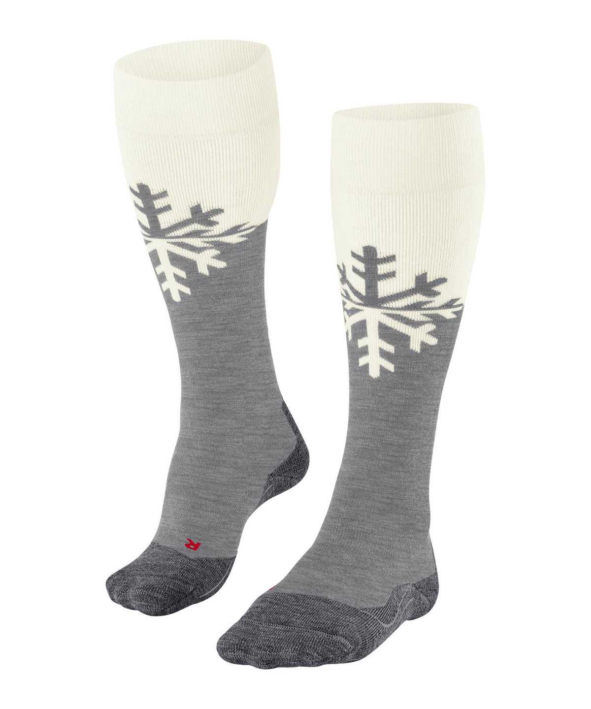 Women Falke SK2 Intermediate Skiing Knee-high Socks Sports Socks Grey | GYMATN748