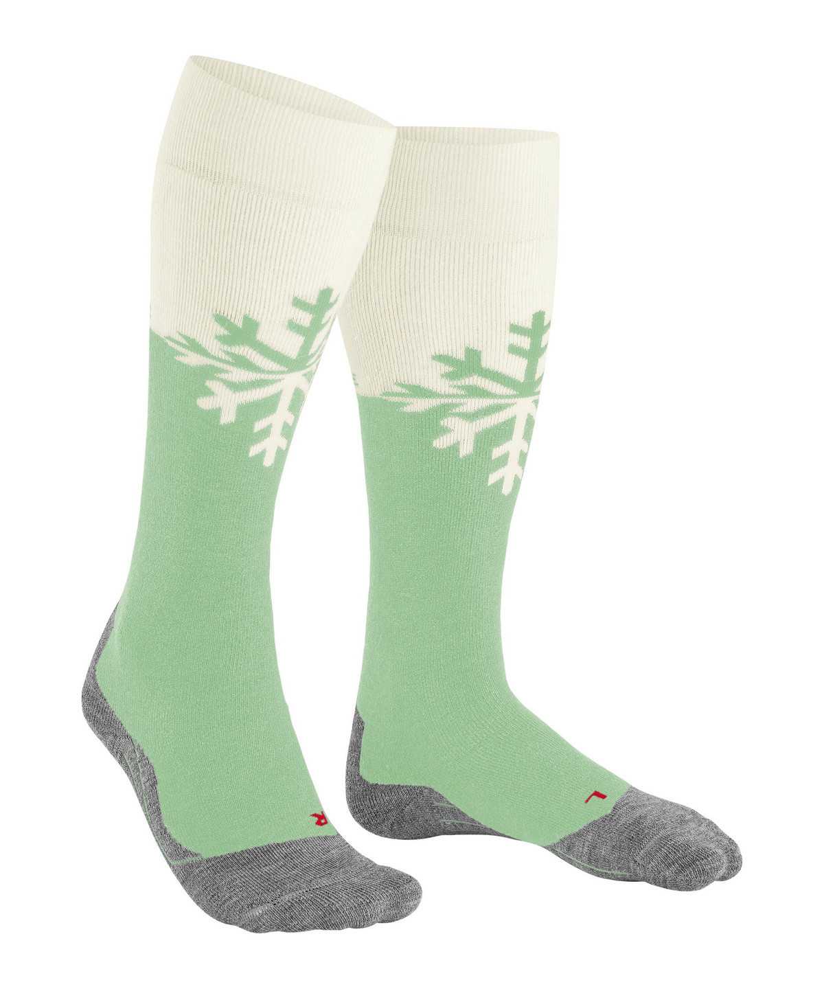 Women Falke SK2 Intermediate Skiing Knee-high Socks Sports Socks Green | YZLIPR401