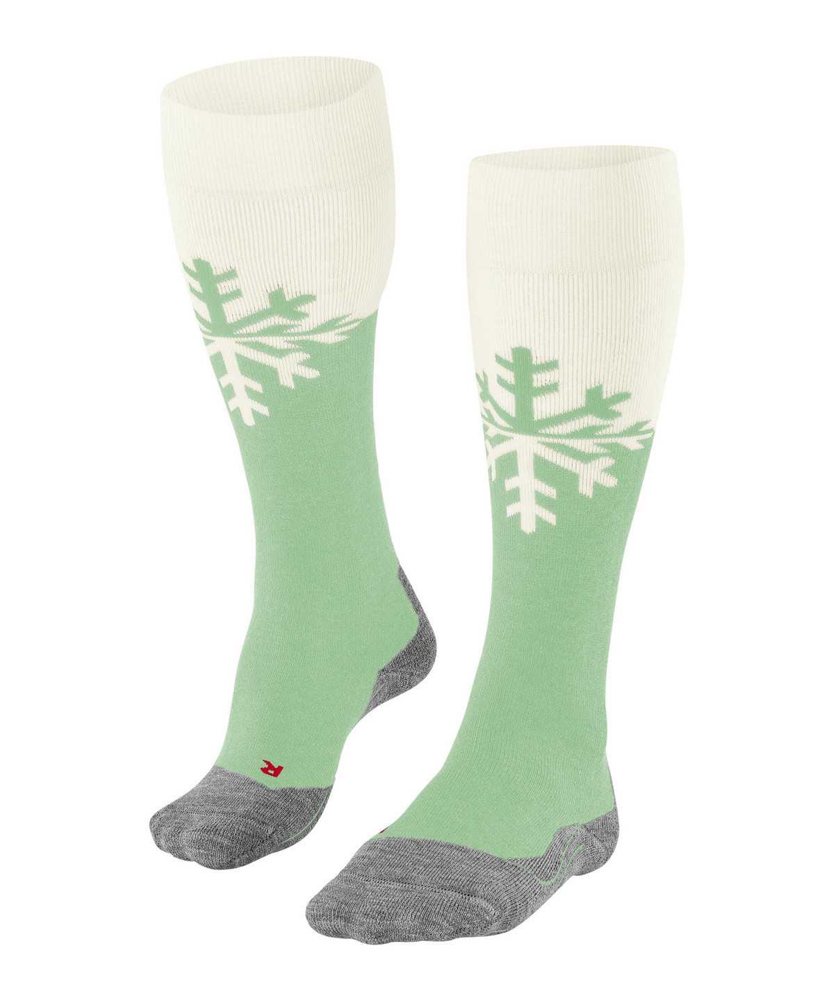 Women Falke SK2 Intermediate Skiing Knee-high Socks Sports Socks Green | YZLIPR401