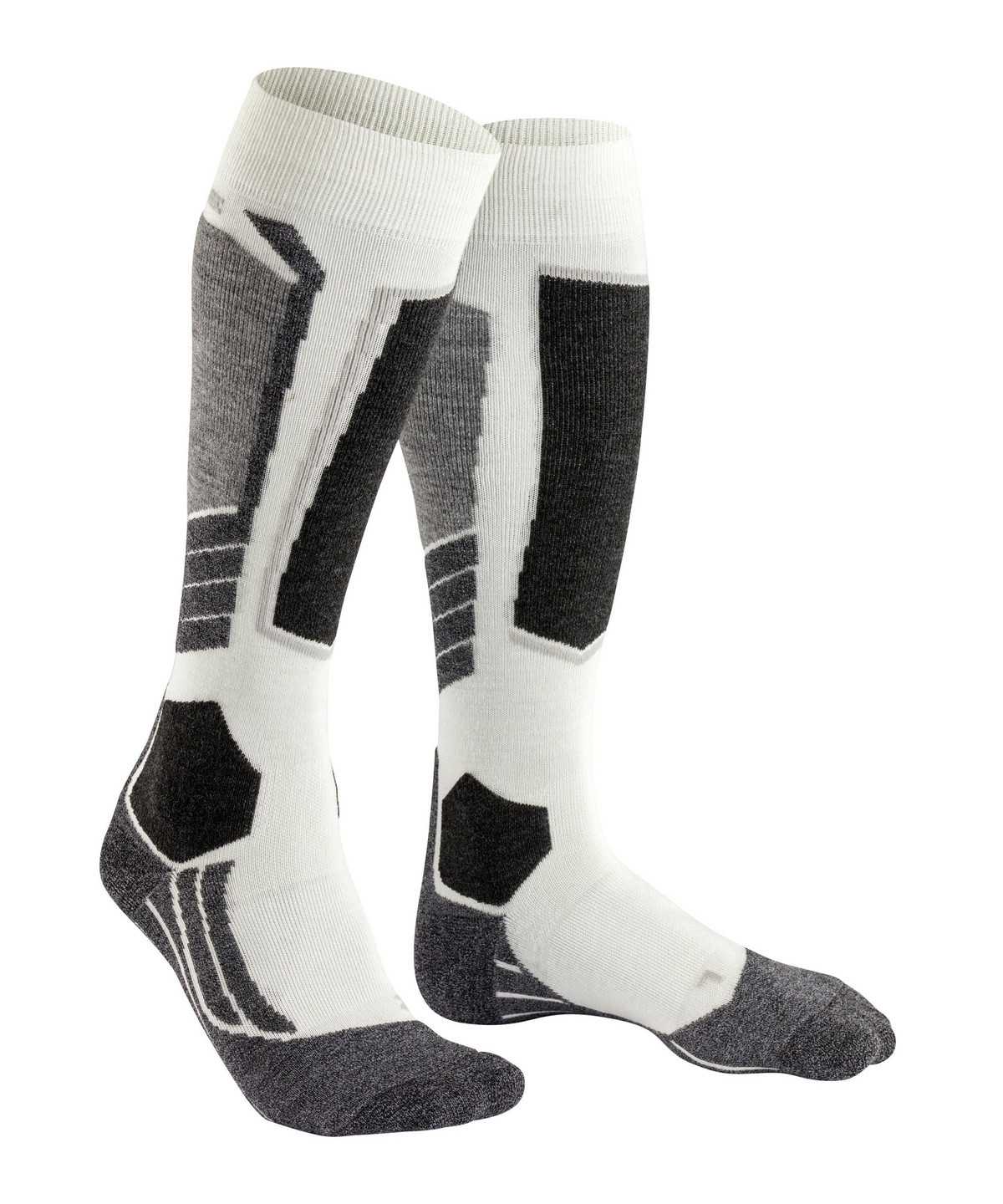 Women Falke SK2 Intermediate Skiing Knee-high Socks Sports Socks White | ZXRCIL615