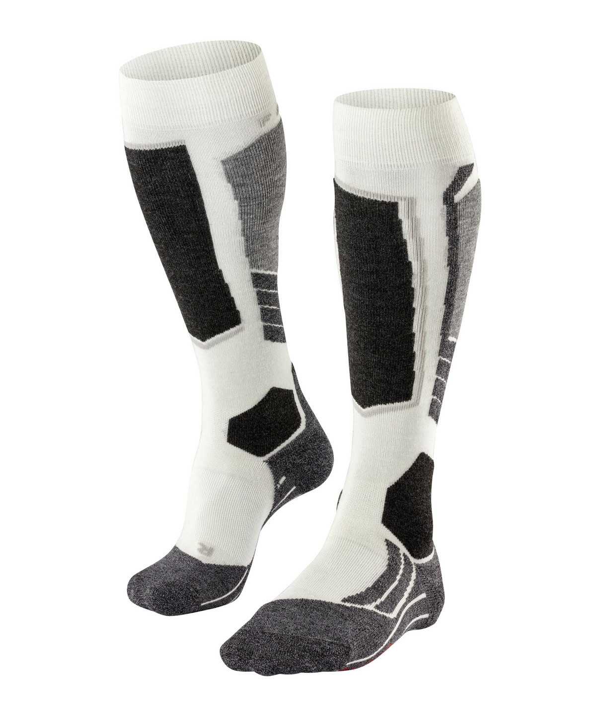 Women Falke SK2 Intermediate Skiing Knee-high Socks Sports Socks White | ZXRCIL615