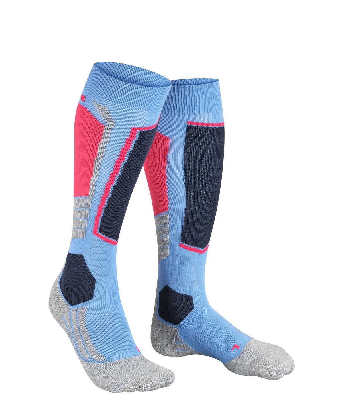 Women Falke SK2 Intermediate Skiing Knee-high Socks Sports Socks Blue | SZEOAT904