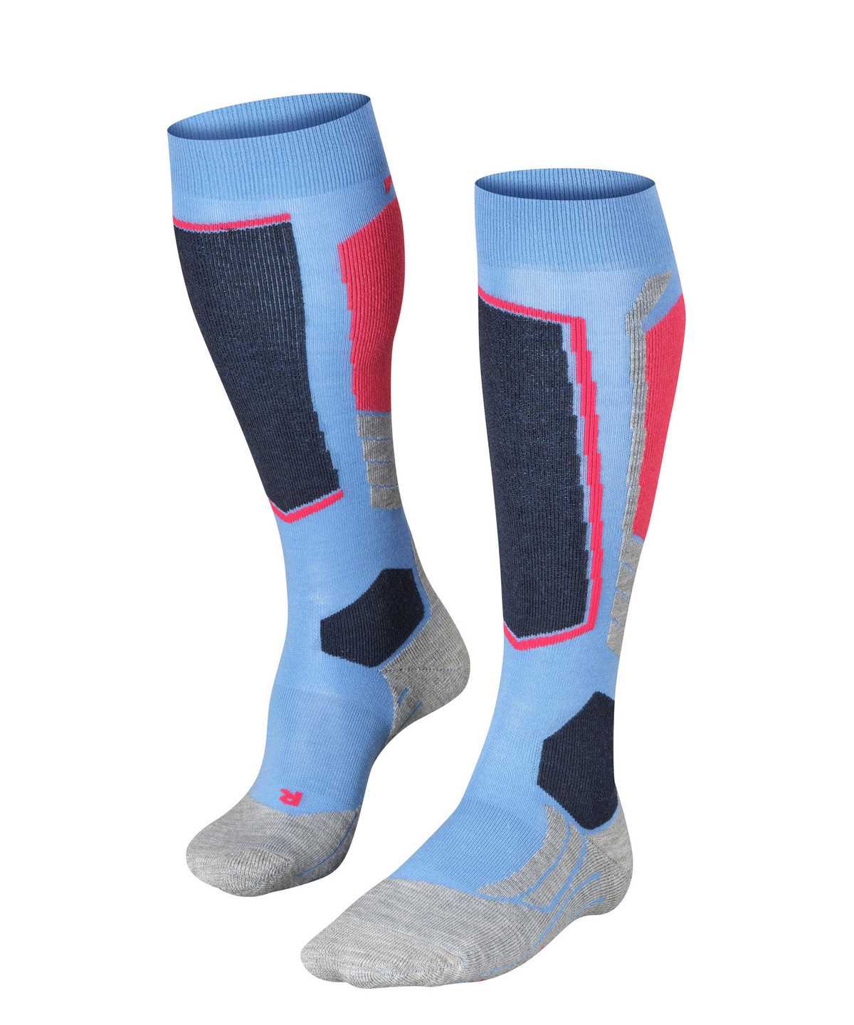 Women Falke SK2 Intermediate Skiing Knee-high Socks Sports Socks Blue | SZEOAT904