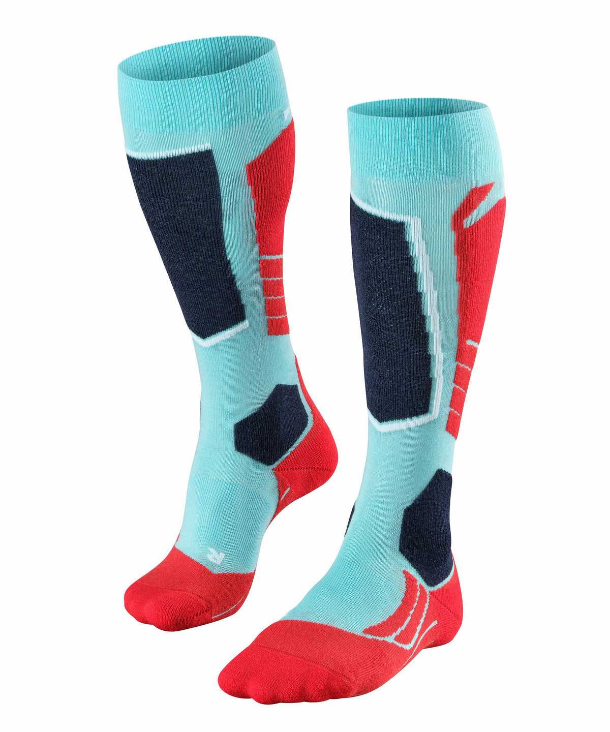 Women Falke SK2 Intermediate Skiing Knee-high Socks Sports Socks Blue | GSEXOQ574