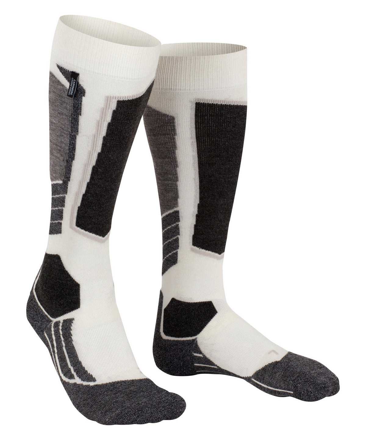 Women Falke SK2 Intermediate Skiing Knee-high Socks Sports Socks White | OMRKCH184