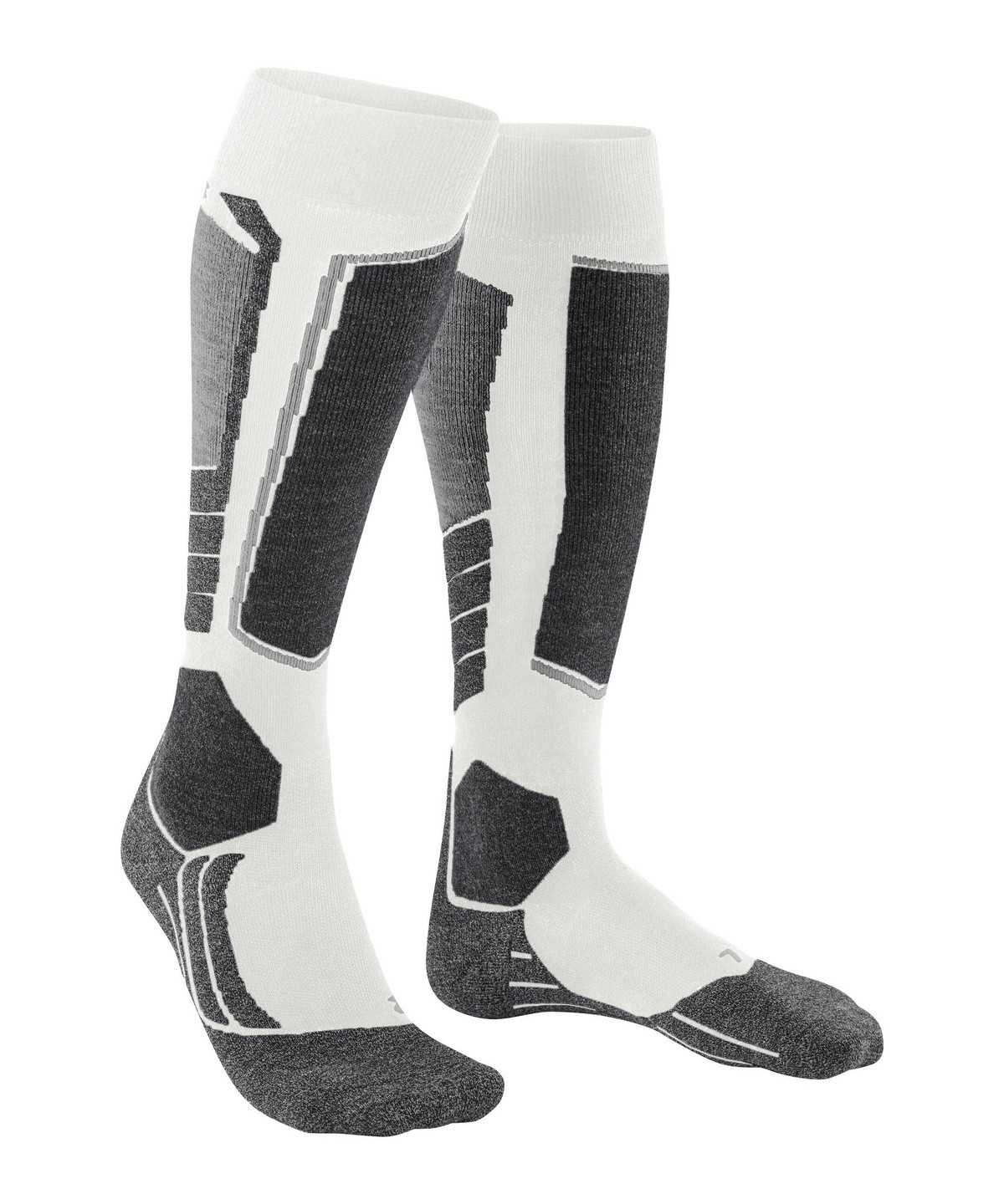 Women Falke SK2 Intermediate Vegan Skiing Knee-high Socks Sports Socks White | KZMPOS520