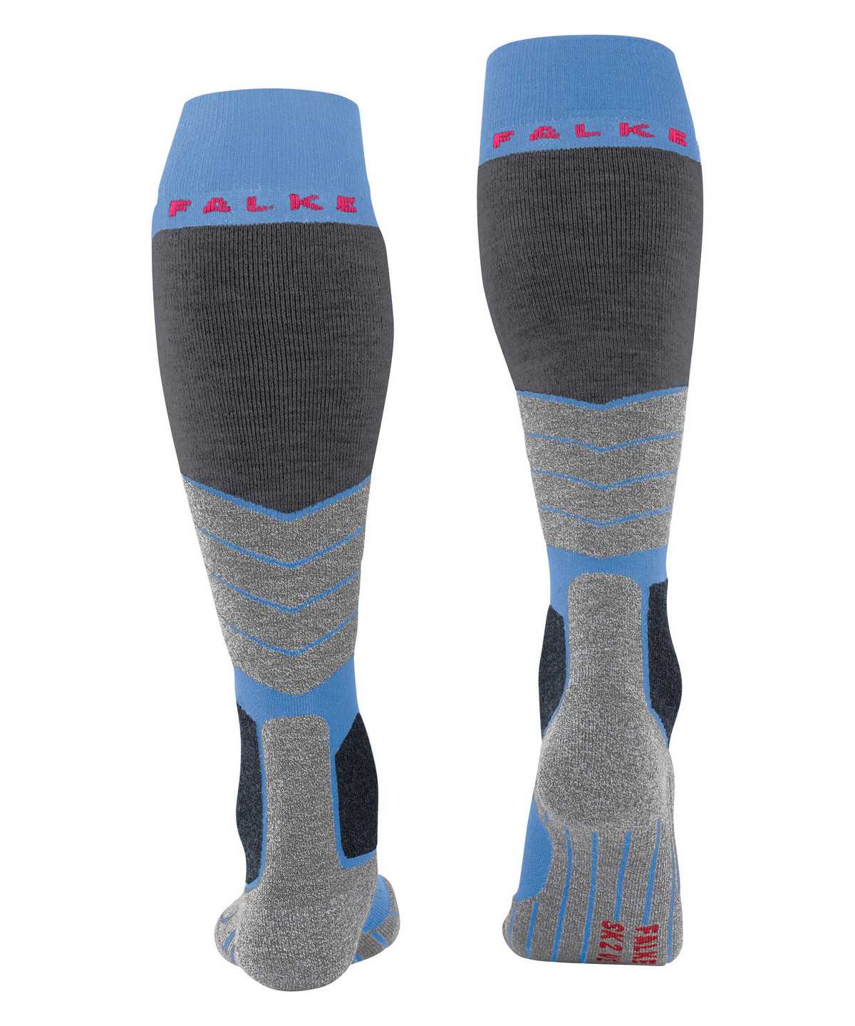 Women Falke SK2 Intermediate Vegan Skiing Knee-high Socks Sports Socks Blue | OAIYJX039