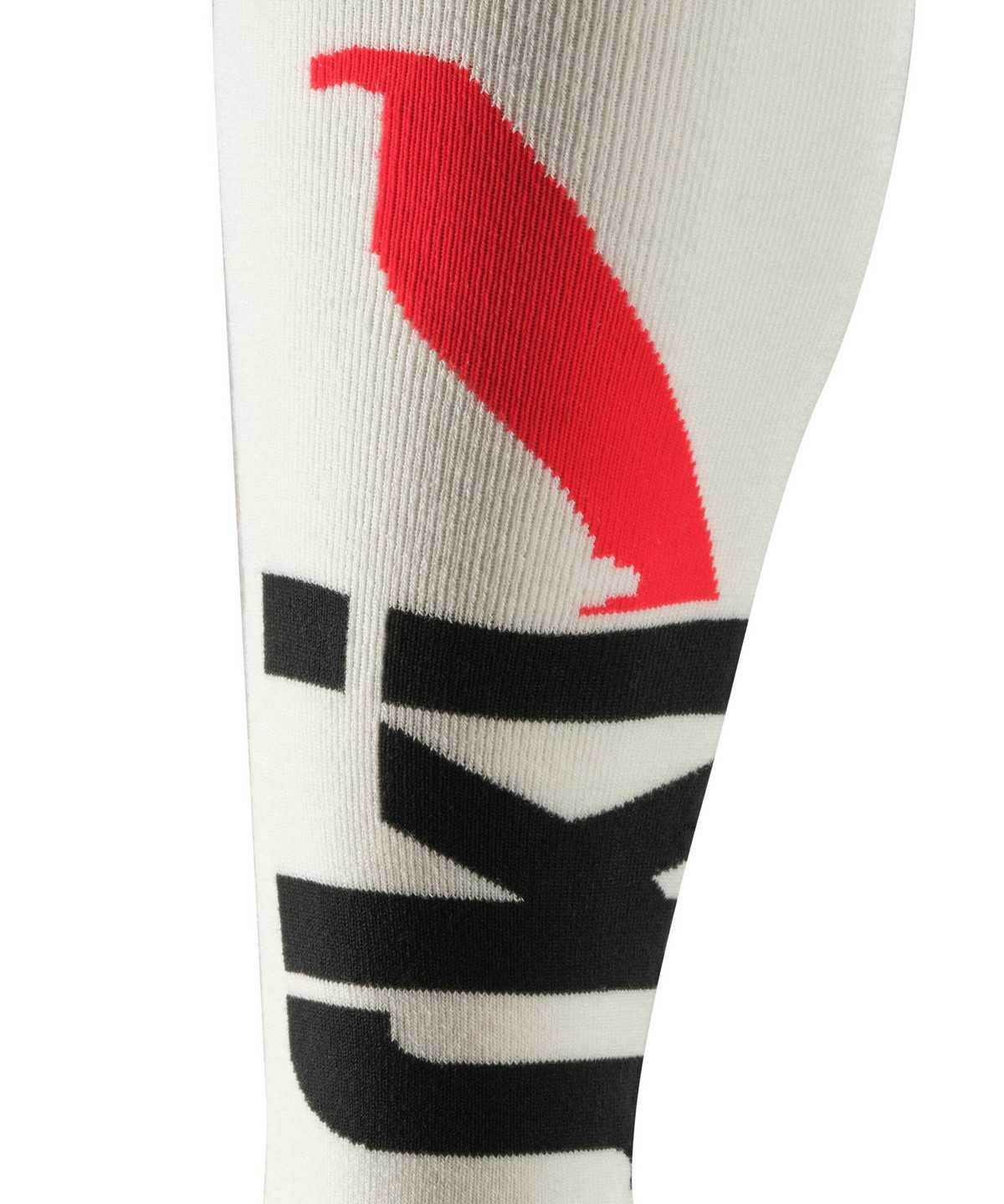 Women Falke SK4 125 Years Skiing Knee-high Socks Sports Socks White | HMNAJW687