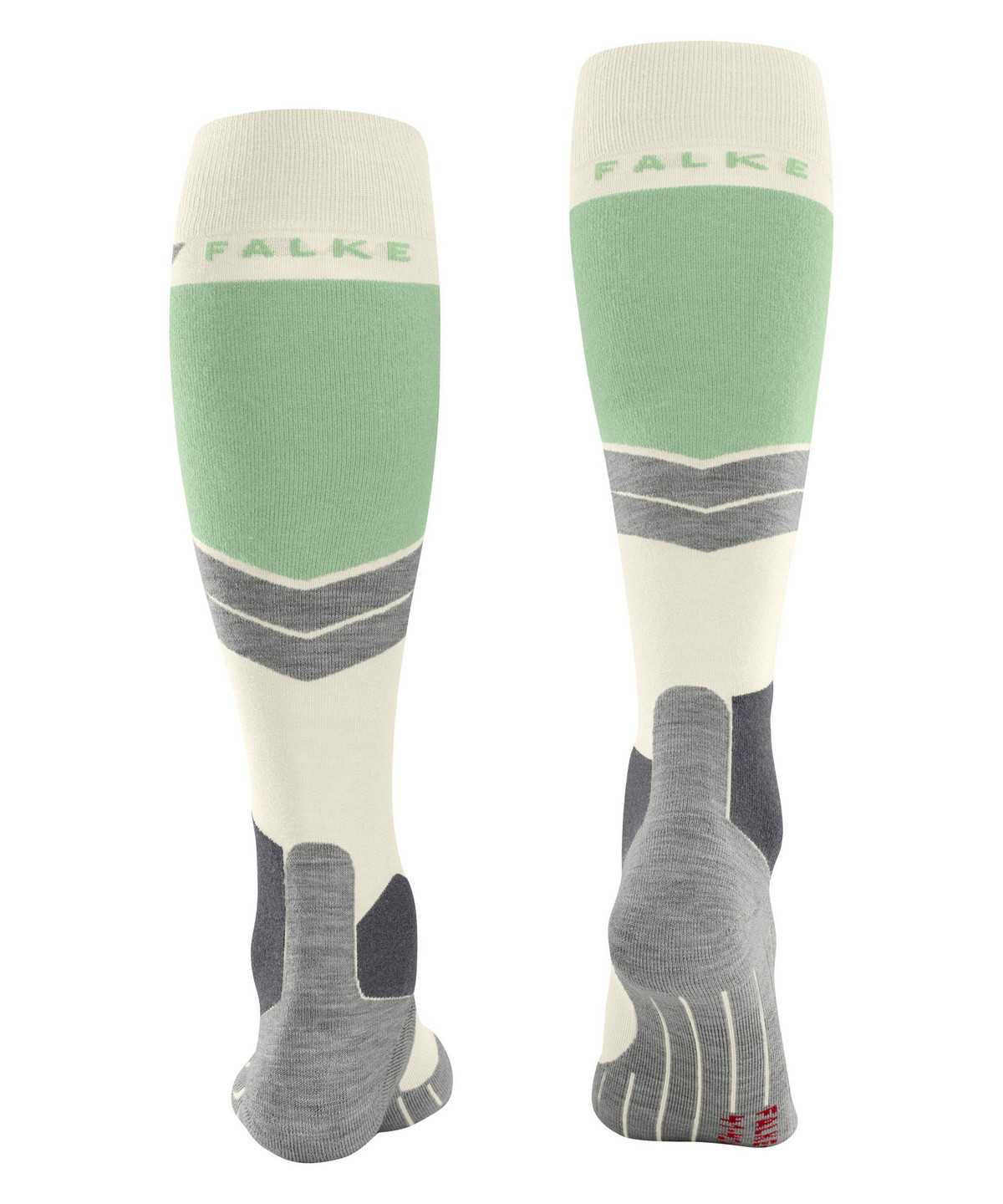 Women Falke SK4 Advanced Skiing Knee-high Socks Sports Socks White | JFECWN953