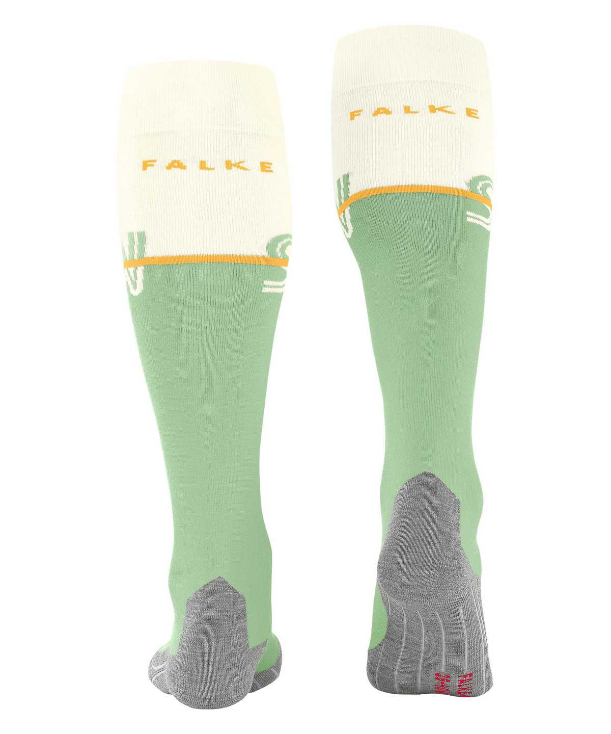 Women Falke SK4 Advanced Skiing Knee-high Socks Sports Socks Green | XZJISB647