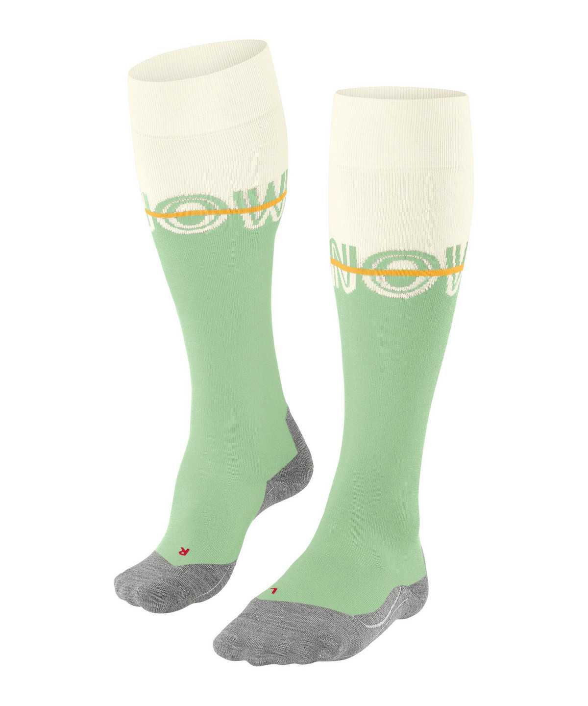 Women Falke SK4 Advanced Skiing Knee-high Socks Sports Socks Green | XZJISB647