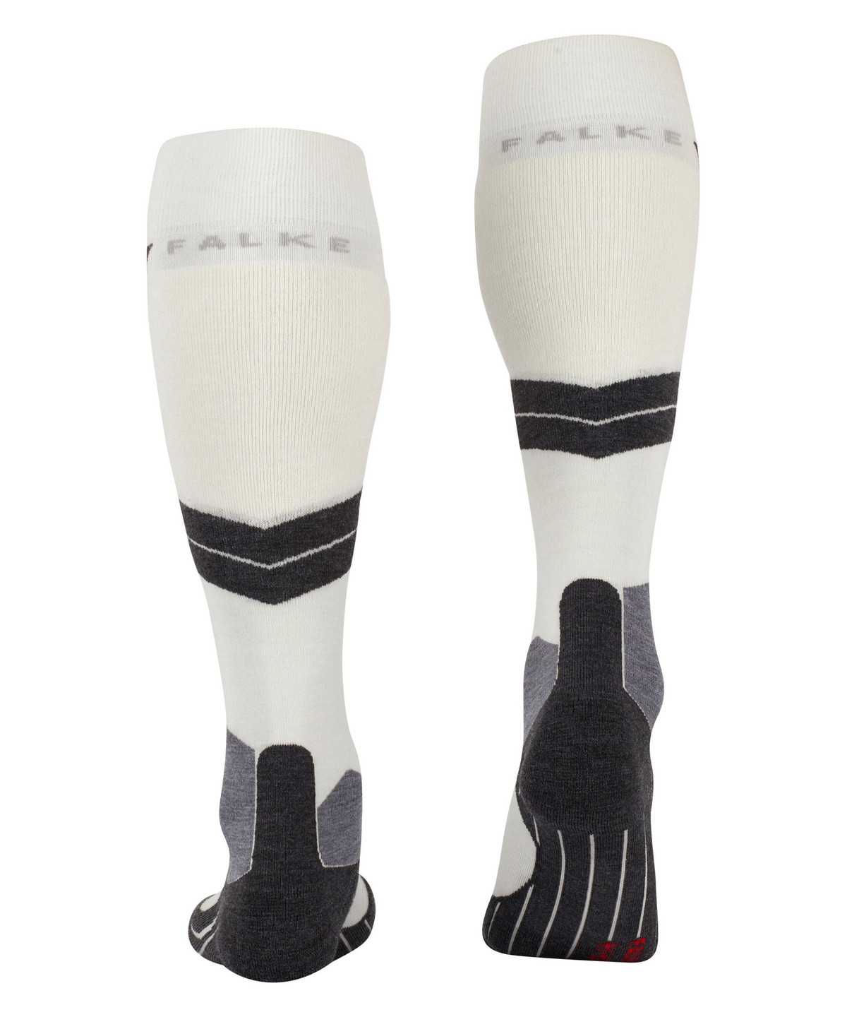 Women Falke SK4 Advanced Skiing Knee-high Socks Sports Socks White | HZBDQE934