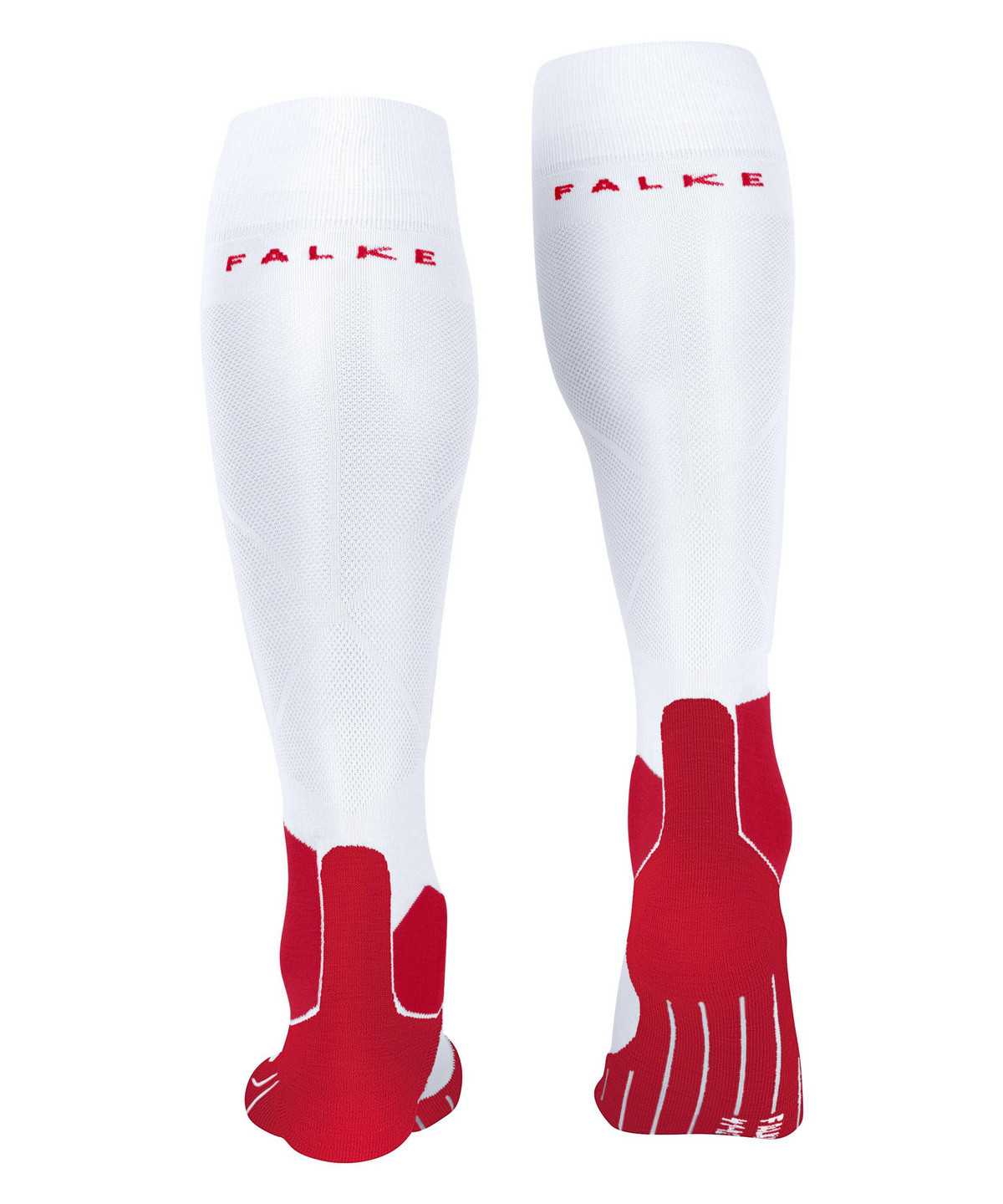 Women Falke SK5 Expert Skiing Knee-high Socks Sports Socks White | UXTERI736