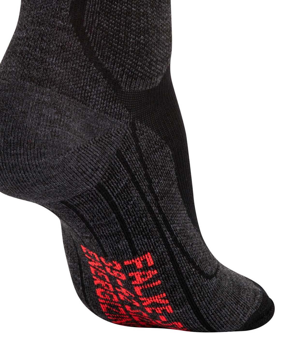 Women Falke SK Compression Wool Skiing Knee-high Socks Sports Socks Black | MPWRTZ325