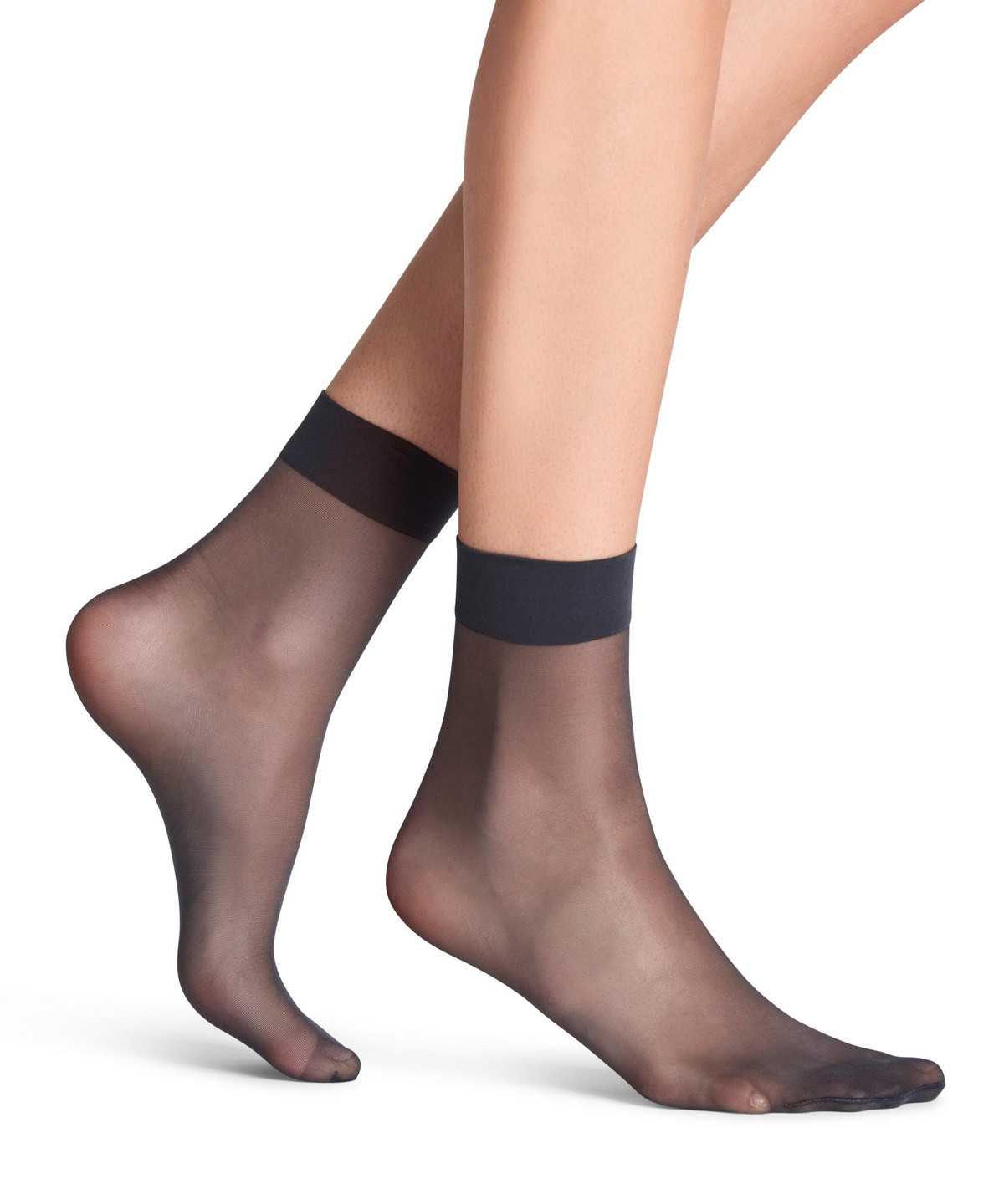 Women Falke Seidenglatt 15 DEN Ankle socks Socks Grey | MHCTUP432