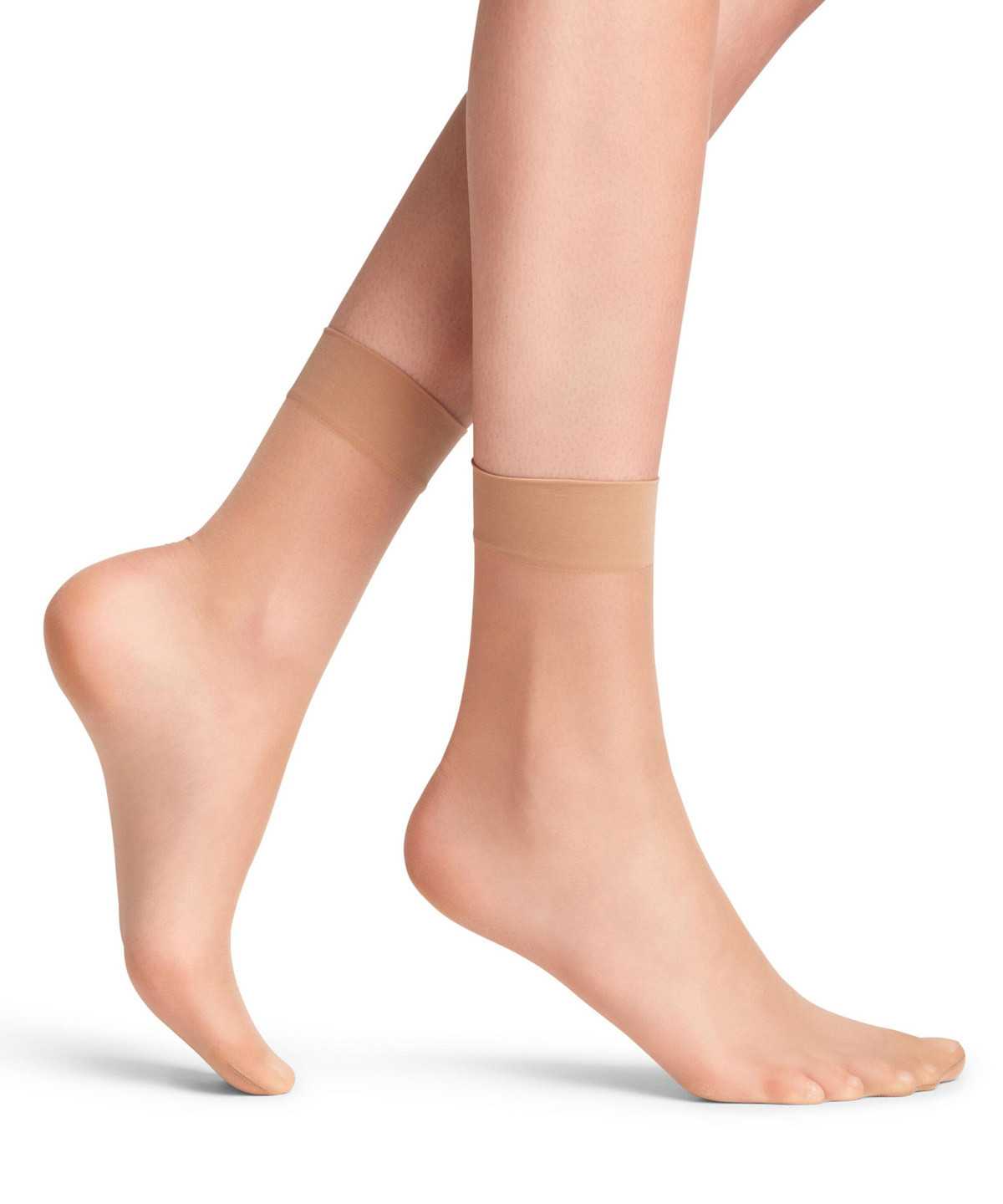 Women Falke Seidenglatt 15 DEN Ankle socks Socks Beige | VEIFWN158