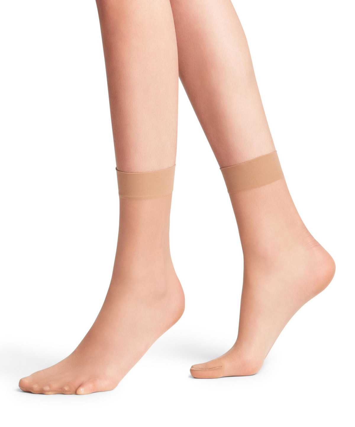 Women Falke Seidenglatt 15 DEN Ankle socks Socks Beige | VEIFWN158