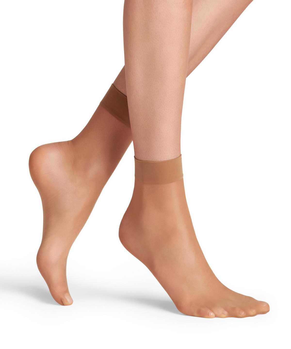 Women Falke Seidenglatt 15 DEN Ankle socks Socks Beige | EBWFCZ120