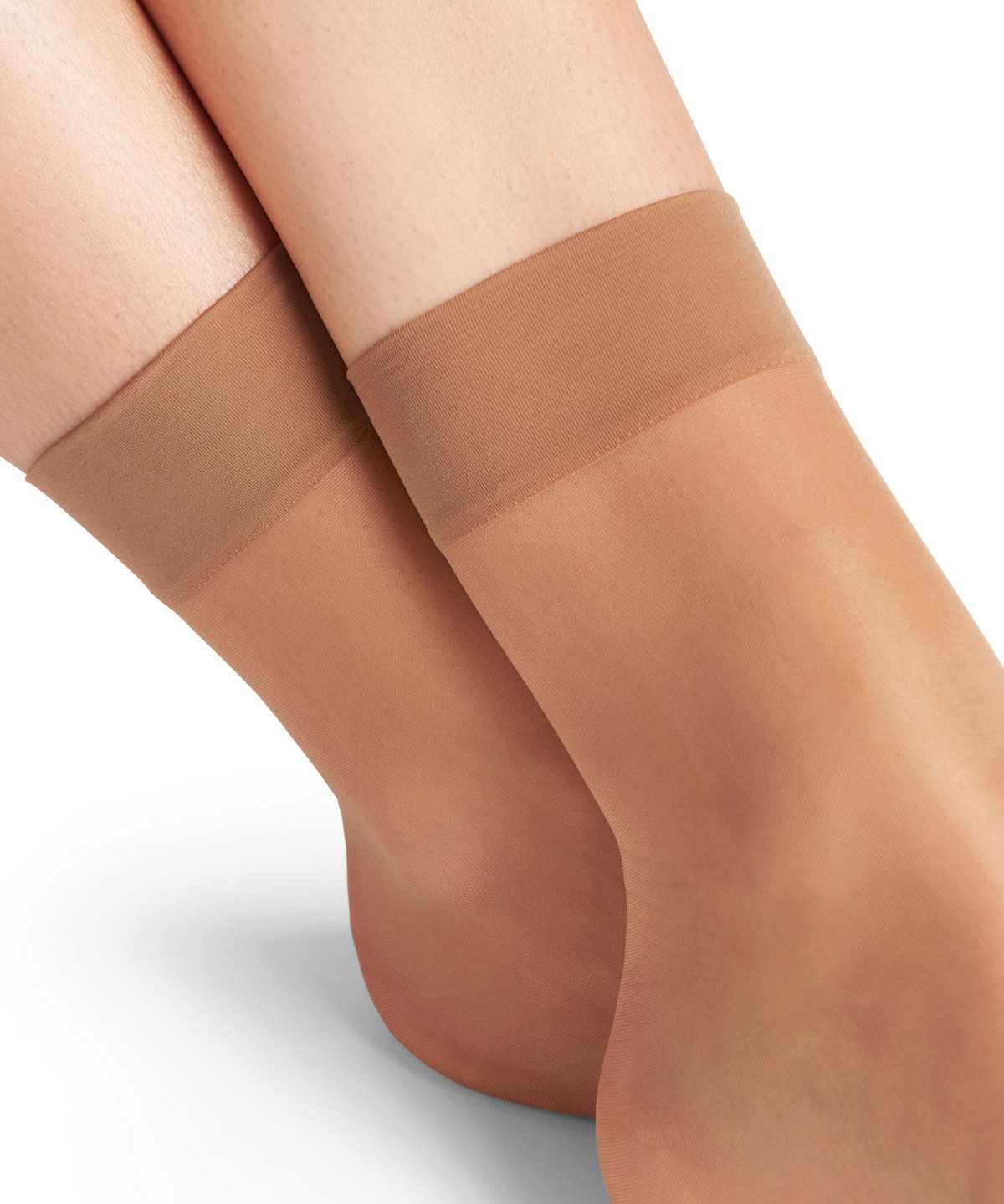 Women Falke Seidenglatt 15 DEN Ankle socks Socks Beige | EBWFCZ120