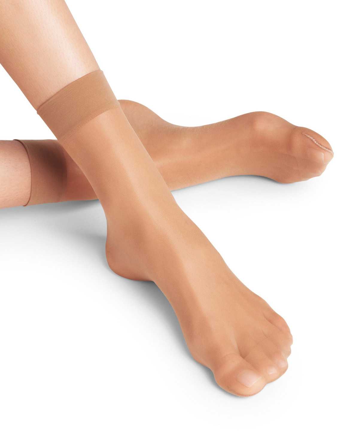 Women Falke Seidenglatt 15 DEN Ankle socks Socks Beige | EBWFCZ120