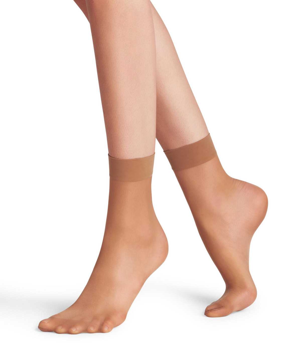 Women Falke Seidenglatt 15 DEN Ankle socks Socks Beige | EBWFCZ120