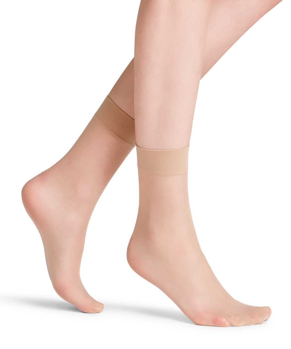 Women Falke Seidenglatt 15 DEN Ankle socks Socks Brown | HTYDUE452