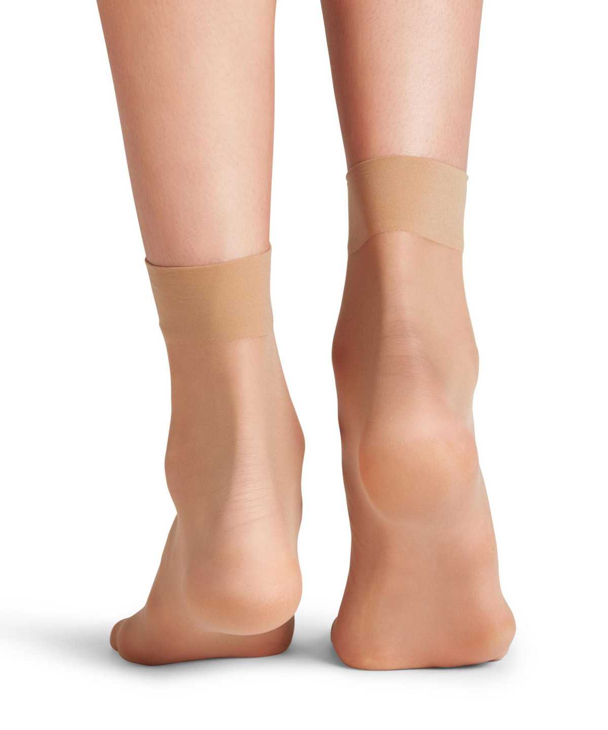 Women Falke Seidenglatt 15 DEN Ankle socks Socks Beige | WYNJXG947