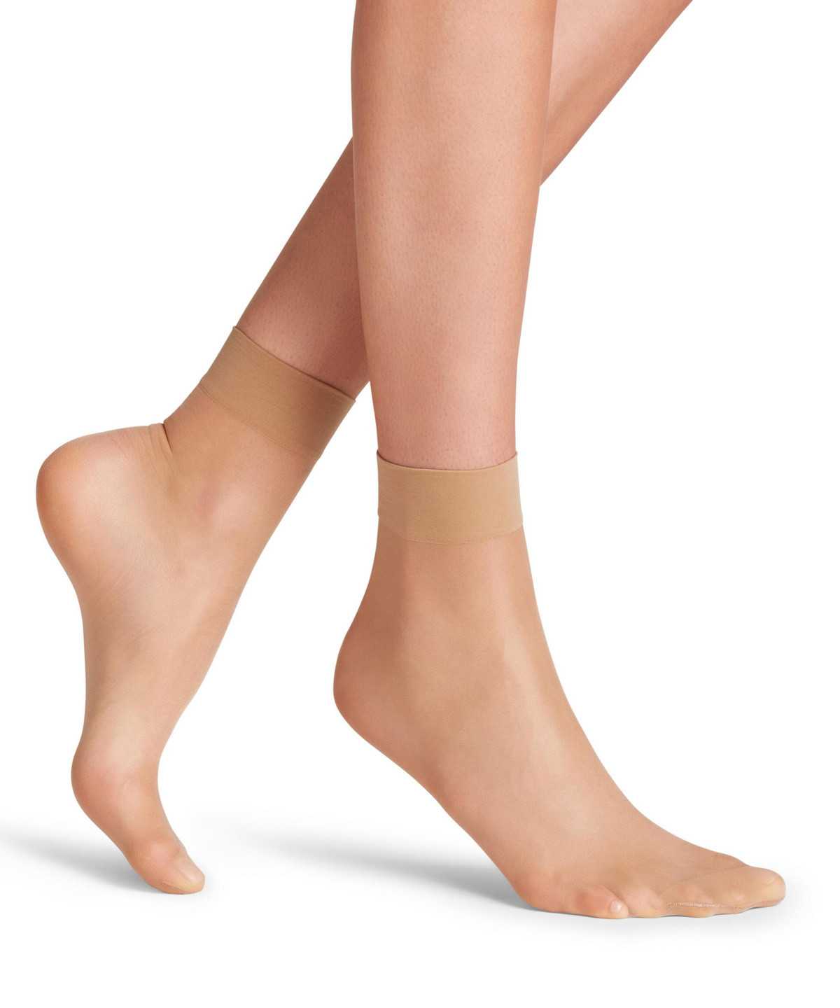 Women Falke Seidenglatt 15 DEN Ankle socks Socks Beige | WYNJXG947